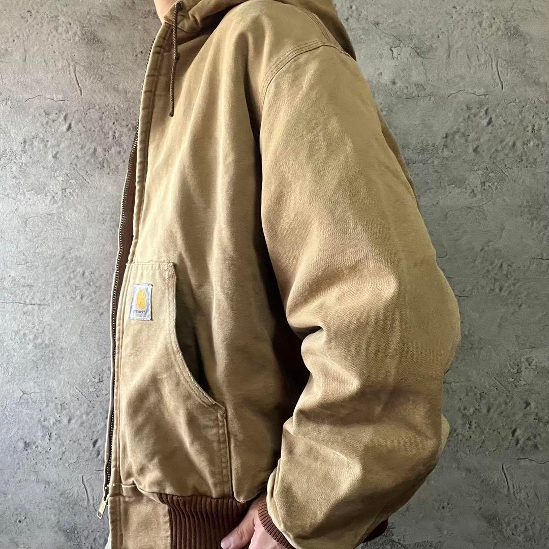 90s Carhartt カーハート アクティブダックジャケット パーカー XL