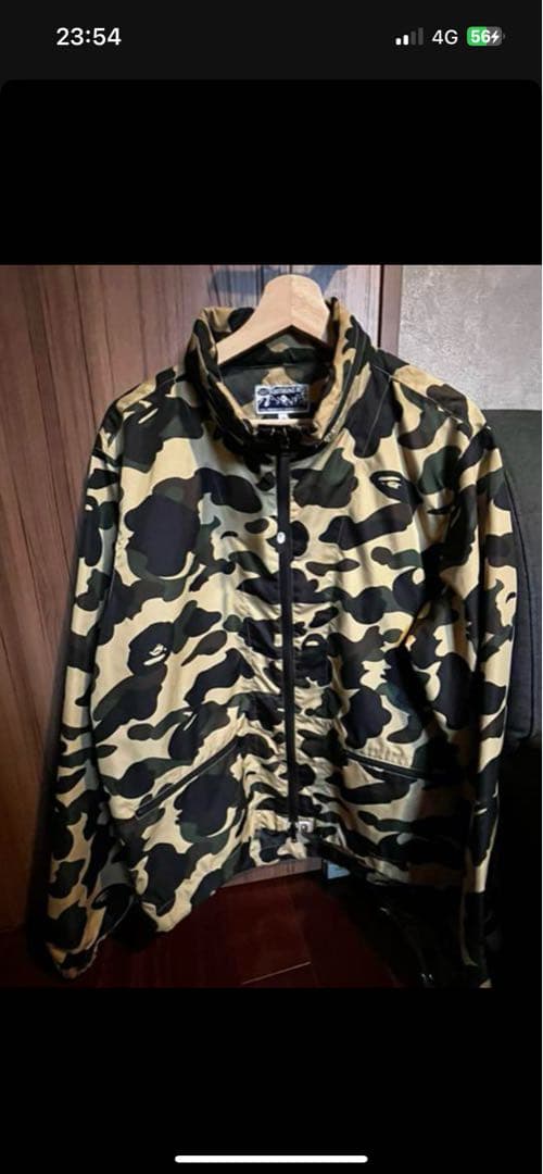 BAPE 1st カモフラージュ マウンテンパーカー