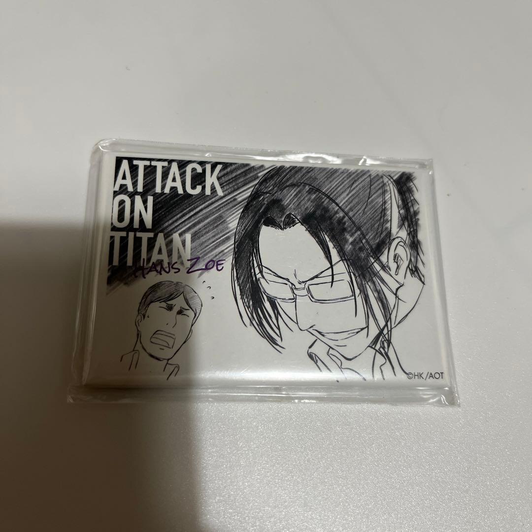 未開封品】 進撃の巨人 ハンジ WIT studio スクエア缶バッジ - メルカリ