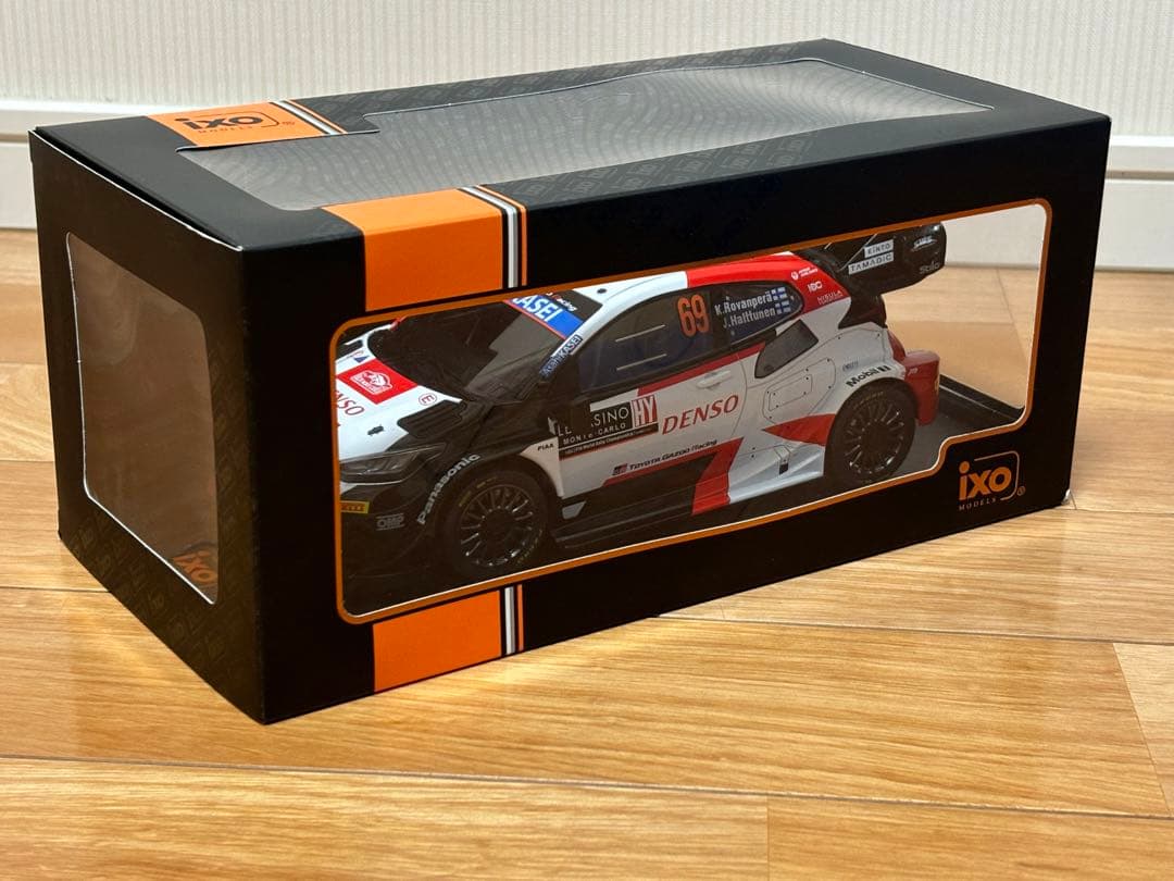ixo 1/18 トヨタ GR ヤリス ラリー モンテカルロ 2023