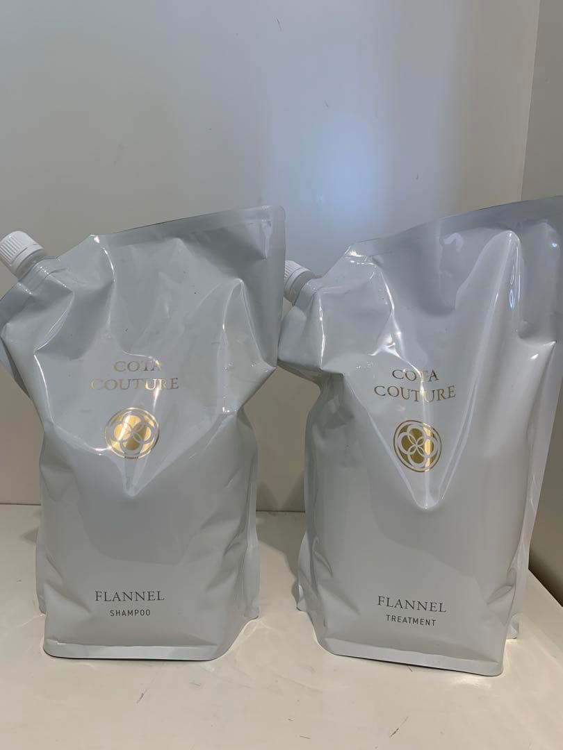 COTA フランネルシャンプー＆トリートメントセット 詰め替え2L