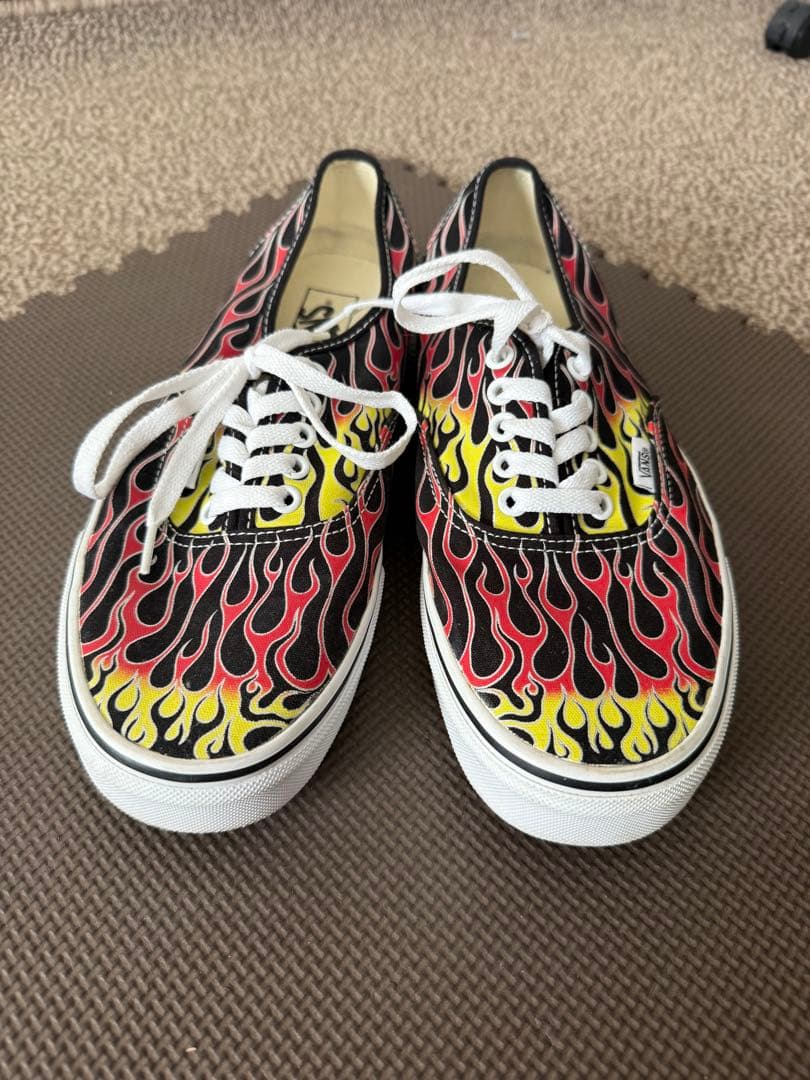 Vans フレイム柄　us企画　アナハイム　vault 27.5cm