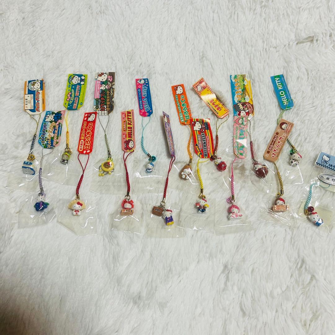 ハローキティ　まとめ売り　ストラップ　ご当地　新品 ご当地キティストラップ チャームまとめ売り - メルカリ