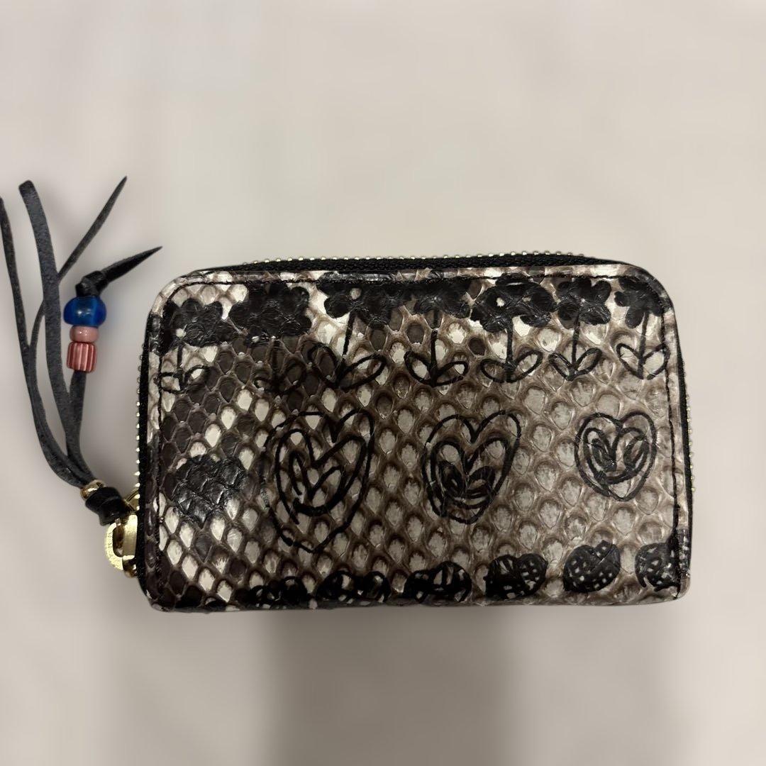 【ブルーナボイン】ルーラブーラパイソンコンパクトウォレット