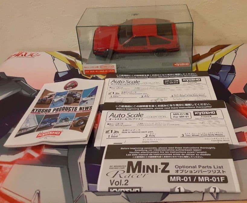 未開封　入手困難　希少　当時物　AE86 トレノ　オートスケール　ミニッツ