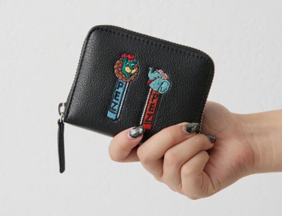 pez　ペルケ　コラボジャバラ　財布　小銭入　ブラックれ