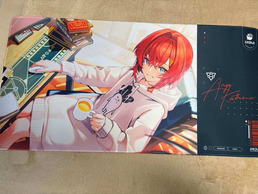 アンジュ・カトリーナ ふもコレ キーボード ゲーミングマウスパッド
