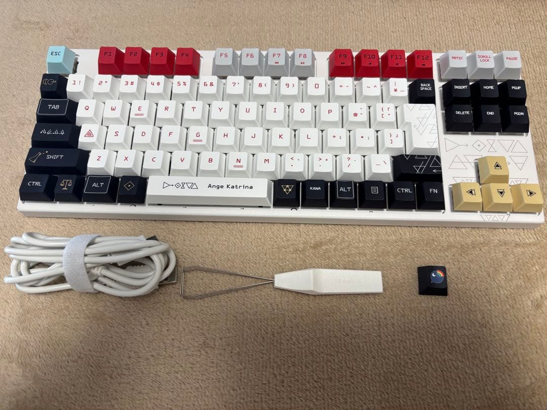 アンジュ・カトリーナ ふもコレ キーボード ゲーミングマウスパッド