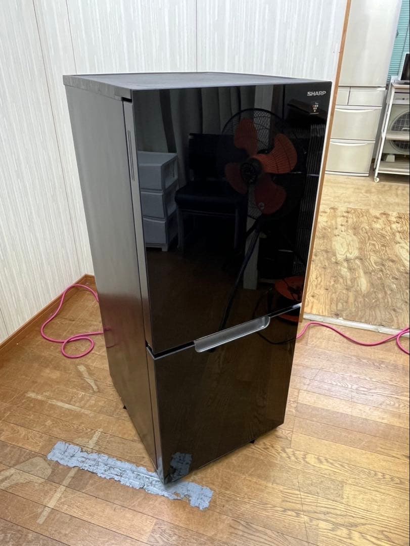 #35 SHARP 2021年 152L SJ-GD15G-B 2ドア 冷蔵庫