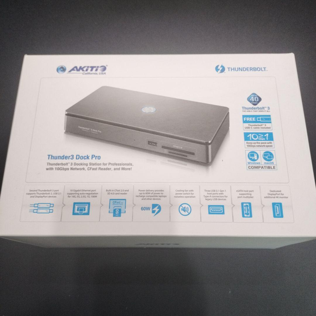 Thunder3 Dock Pro　（イーサネットポート 10GbE）
