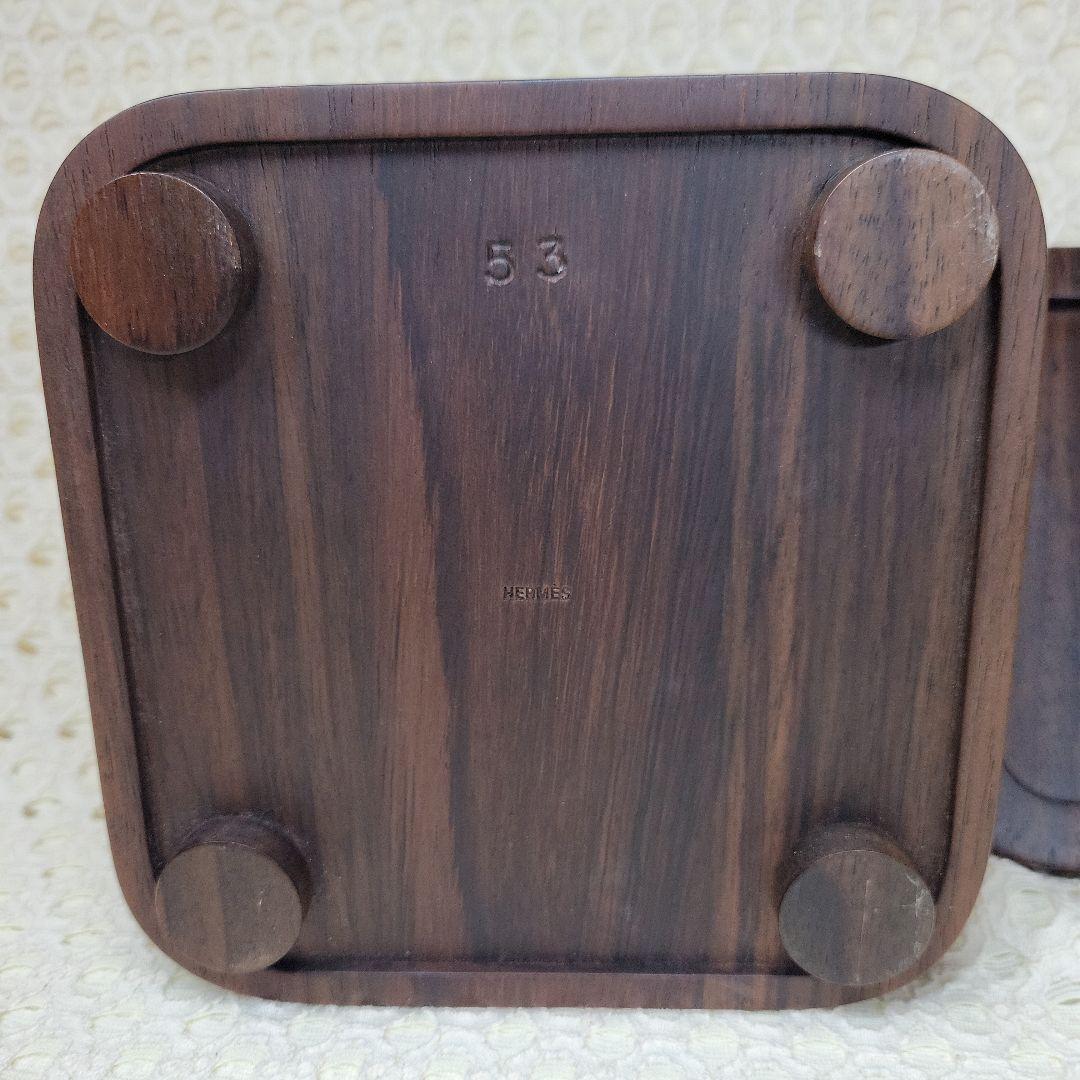 エルメスウッドボックス（木製小物入れ）です。