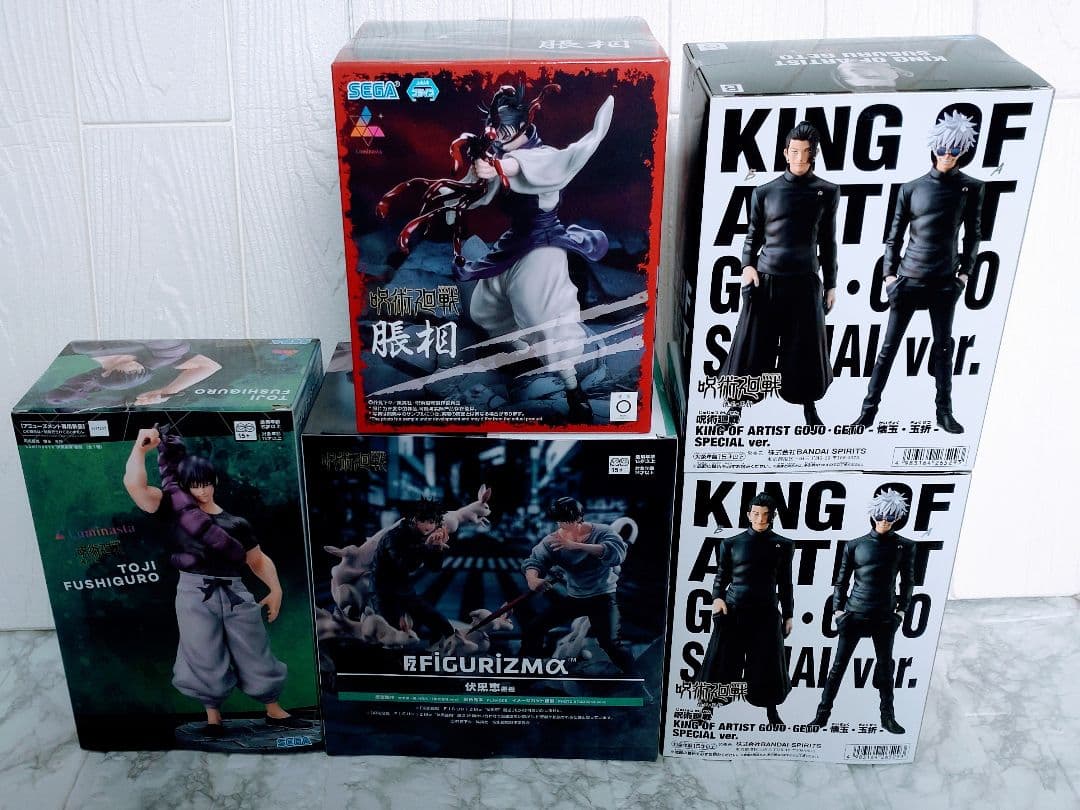 呪術廻戦 KING OF ARTIST フィギュア 7体セット KING 呪術廻戦 OF 7