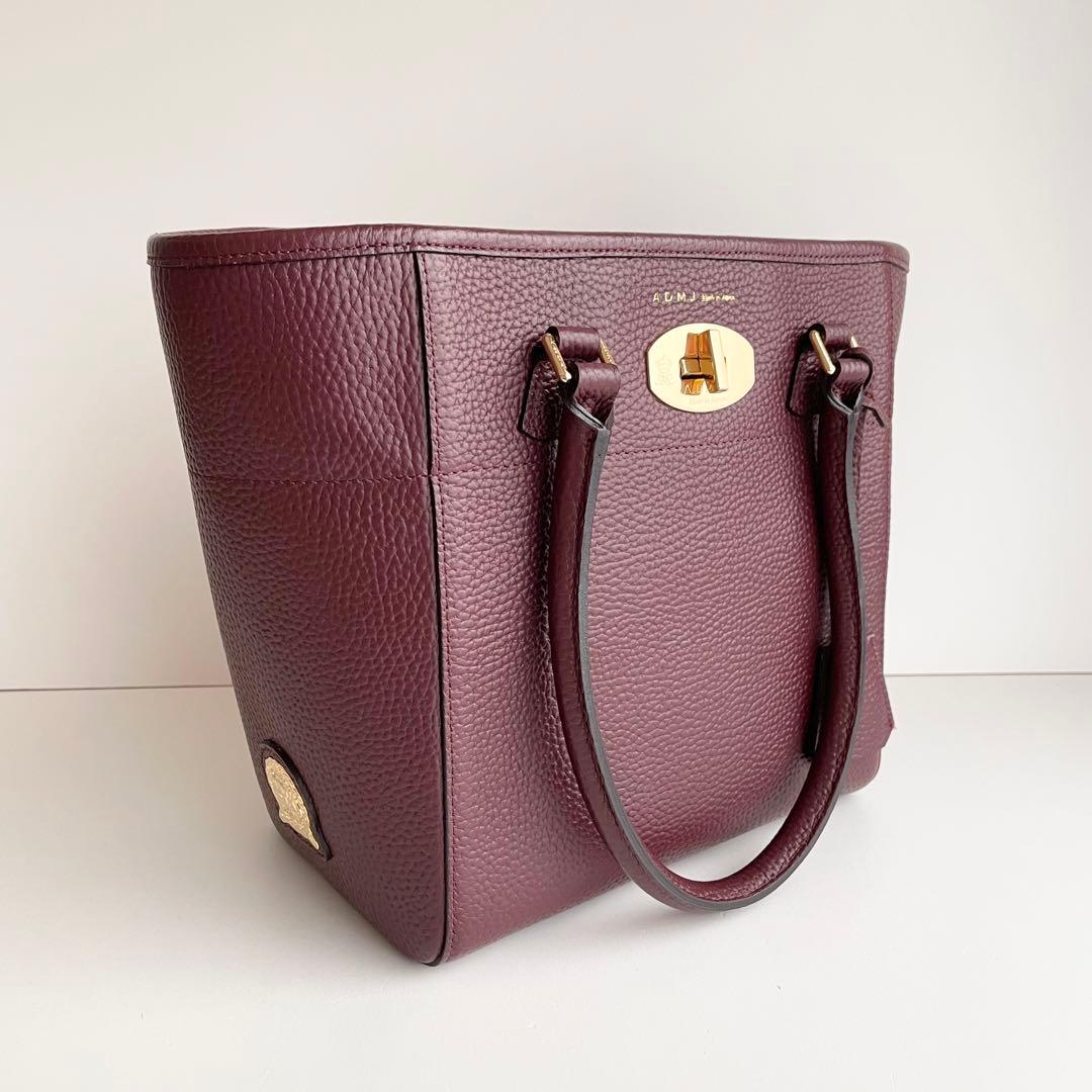 ADMJ エーディーエムジェー ベラトート ハンドバッグ ターンロック