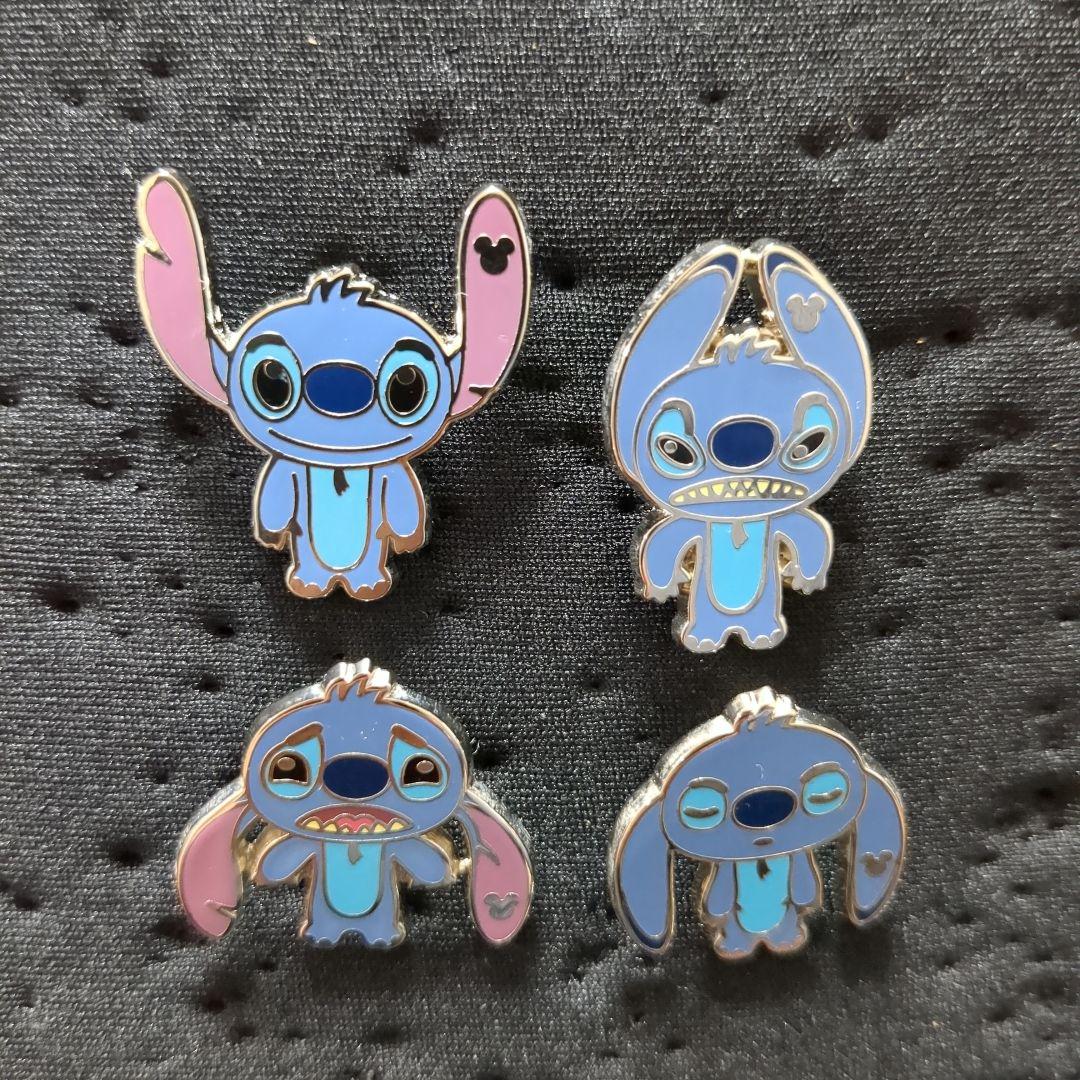 ディズニー スティッチ ピンバッジ ヒドゥンミッキー 隠れミッキー