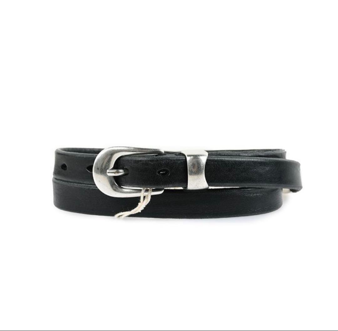 ourlegacy 2cm belt black サイズ80 Our Legacy - Belt 2 cm Black