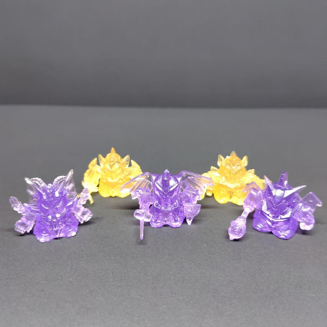 ガン消し　レアクリアー5体