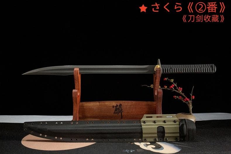 アメリカン戦術牛尾刀 模造刀 居合刀 武士道 武具 漢剣 唐刀 龍泉剣 手鍛造打