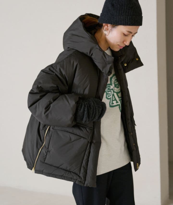 FRAMeWORK ショートダウン 38 ブラック　フレームワーク