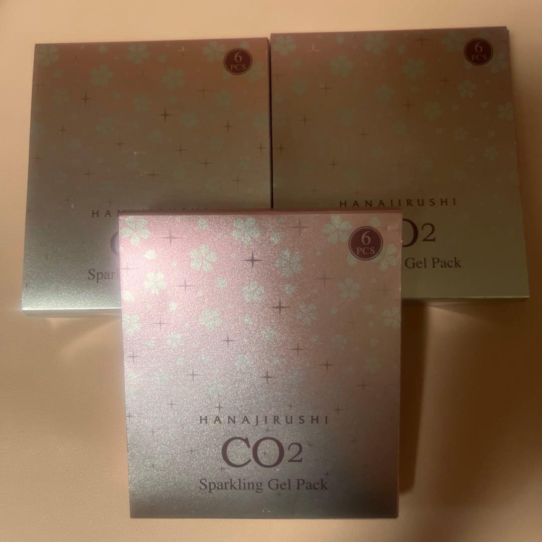 【新品】花印 スパークリングフェイスジェルパック 6包入り×3箱