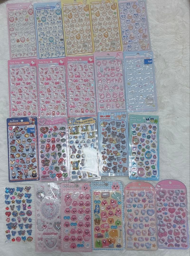 【全て正規品】ボンボンドロップシール他21枚セット