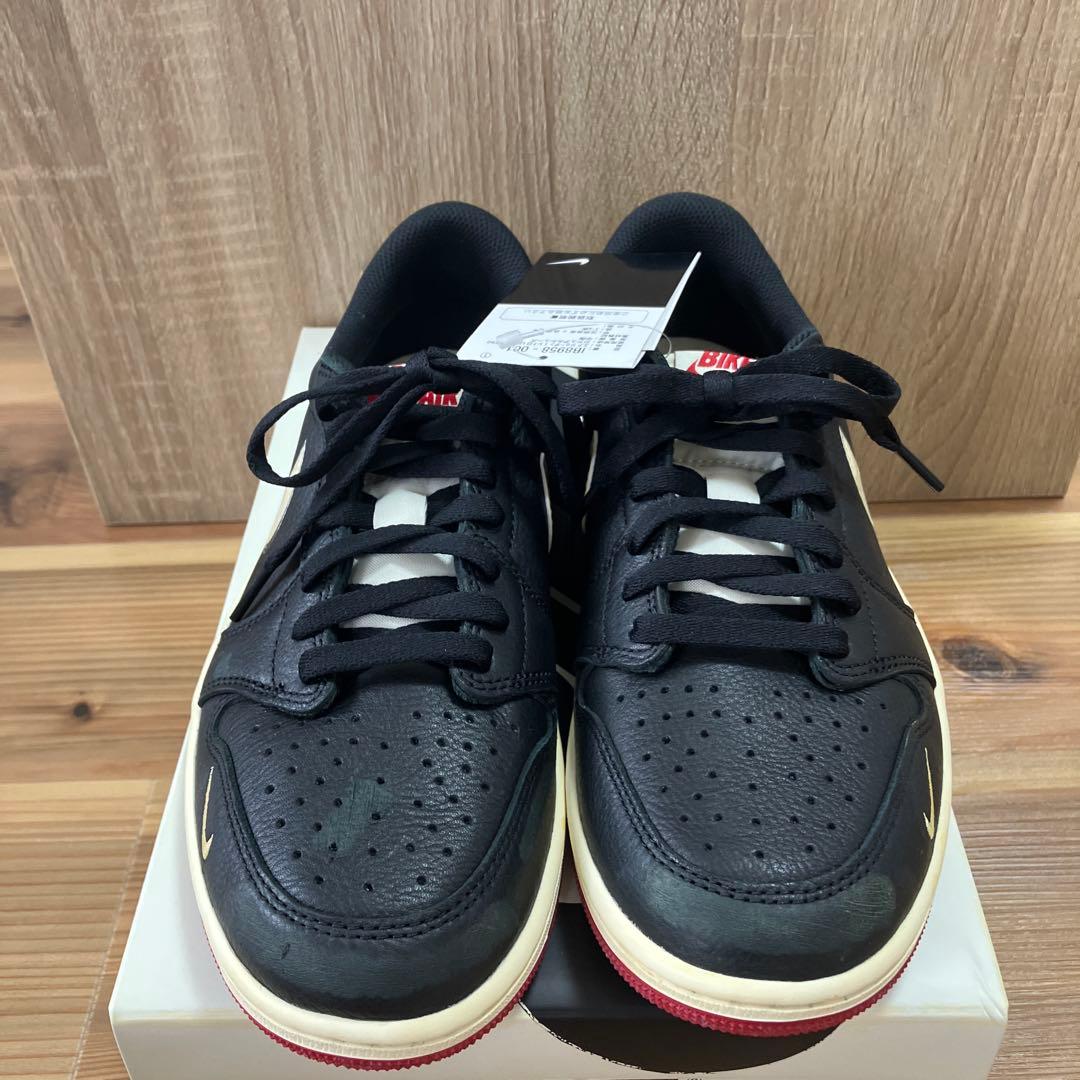 NIKE Air Jordan 1 Low ブラック/クリーム　26.5cm