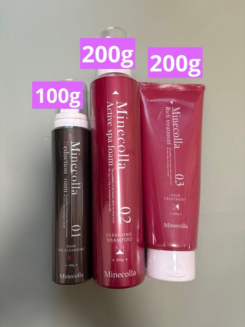 Minecolla シャンプーセット