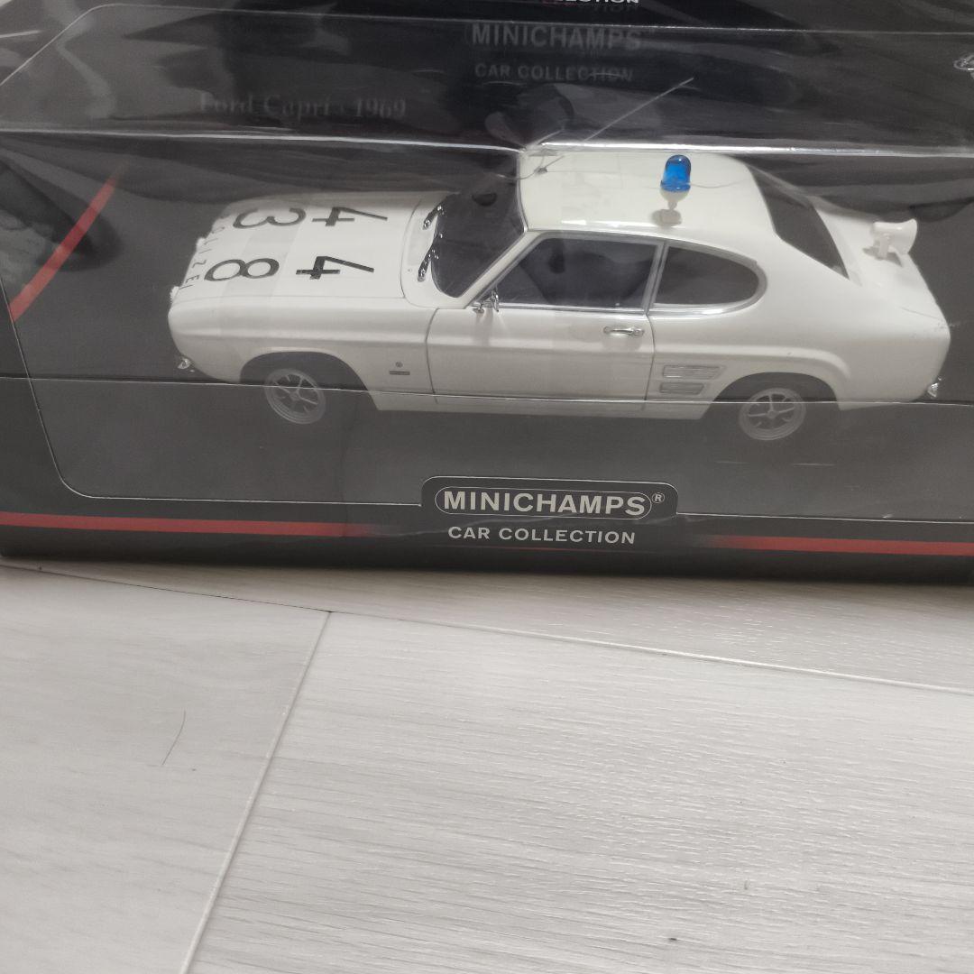 MINICHAMPS Ford Capri 1969 パトカー仕様　未使用保管品