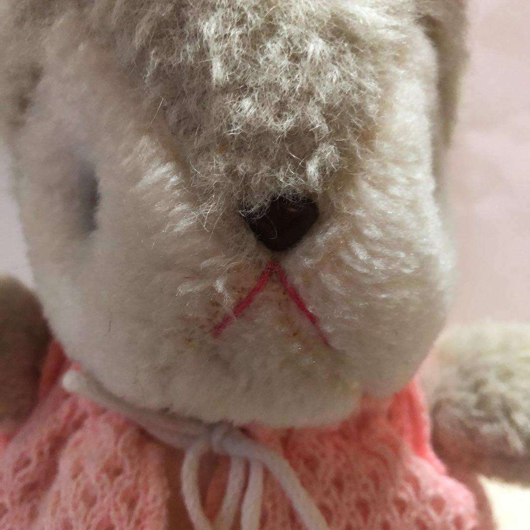 昭和レトロ NAKAJIMA Heart&Heart うさぎ ぬいぐるみ - メルカリ