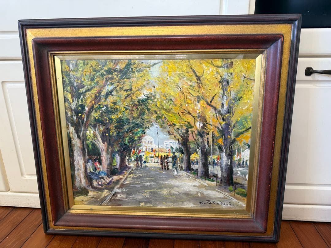 80.「タイトル不明」髙橋一善 油絵