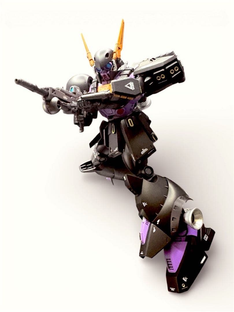 RE1/100 デナンゲー 黒の部隊仕様 全塗装完成品 - メルカリ