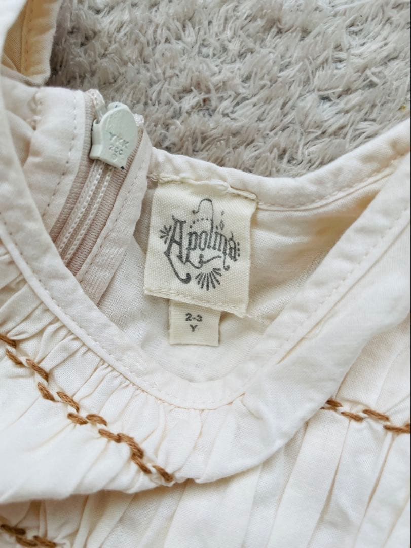 Apolina ワンピース 2-3Y - メルカリ
