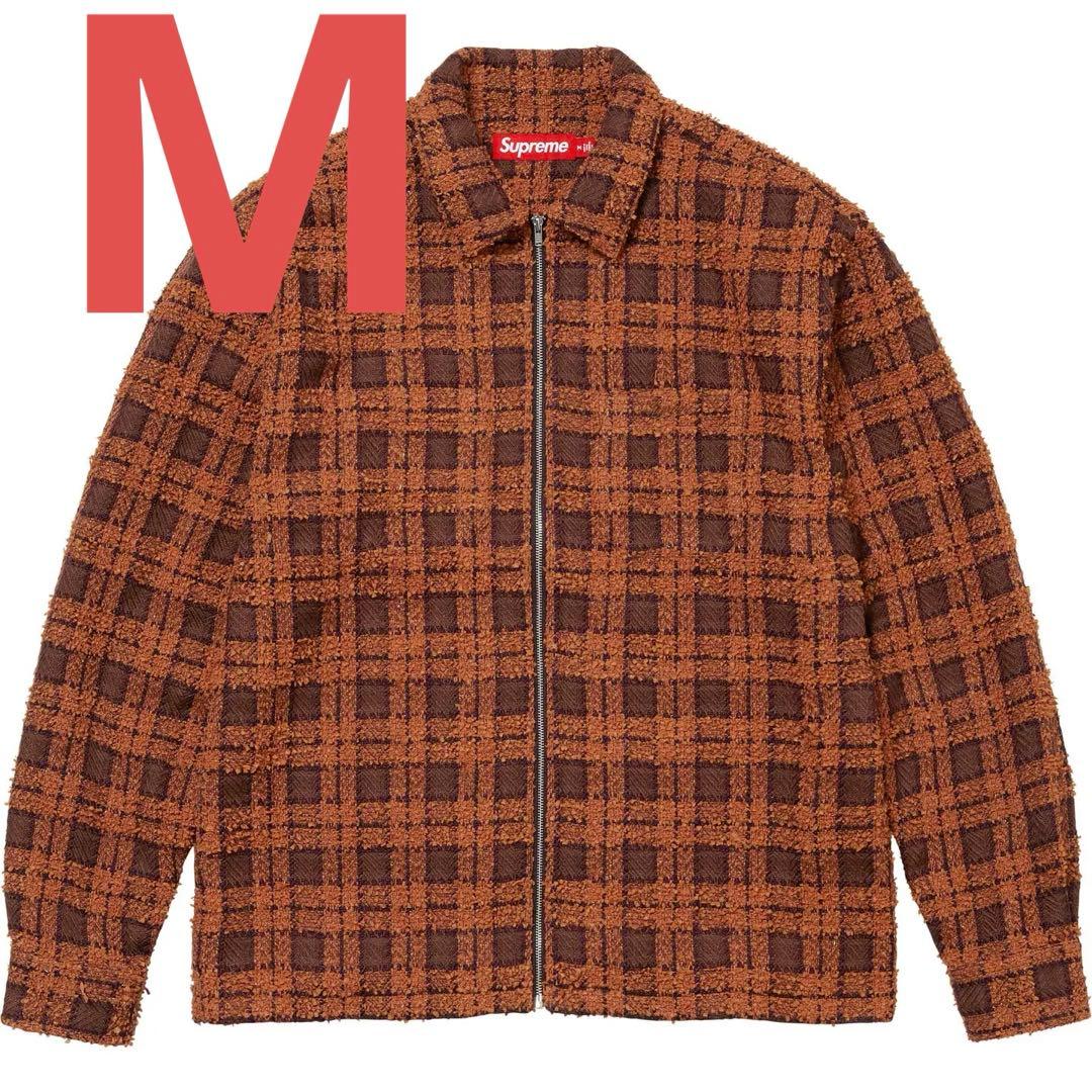 Supreme Boucle Zip Up Shirt シュプリーム