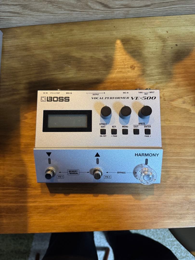 【付属品完備】BOSS ve-500 ボーカルエフェクター