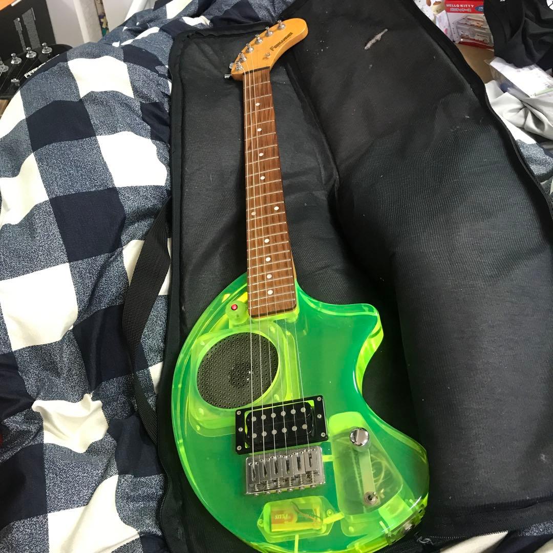 Fernades ZO-3 スケルトン イエロー ディストーション