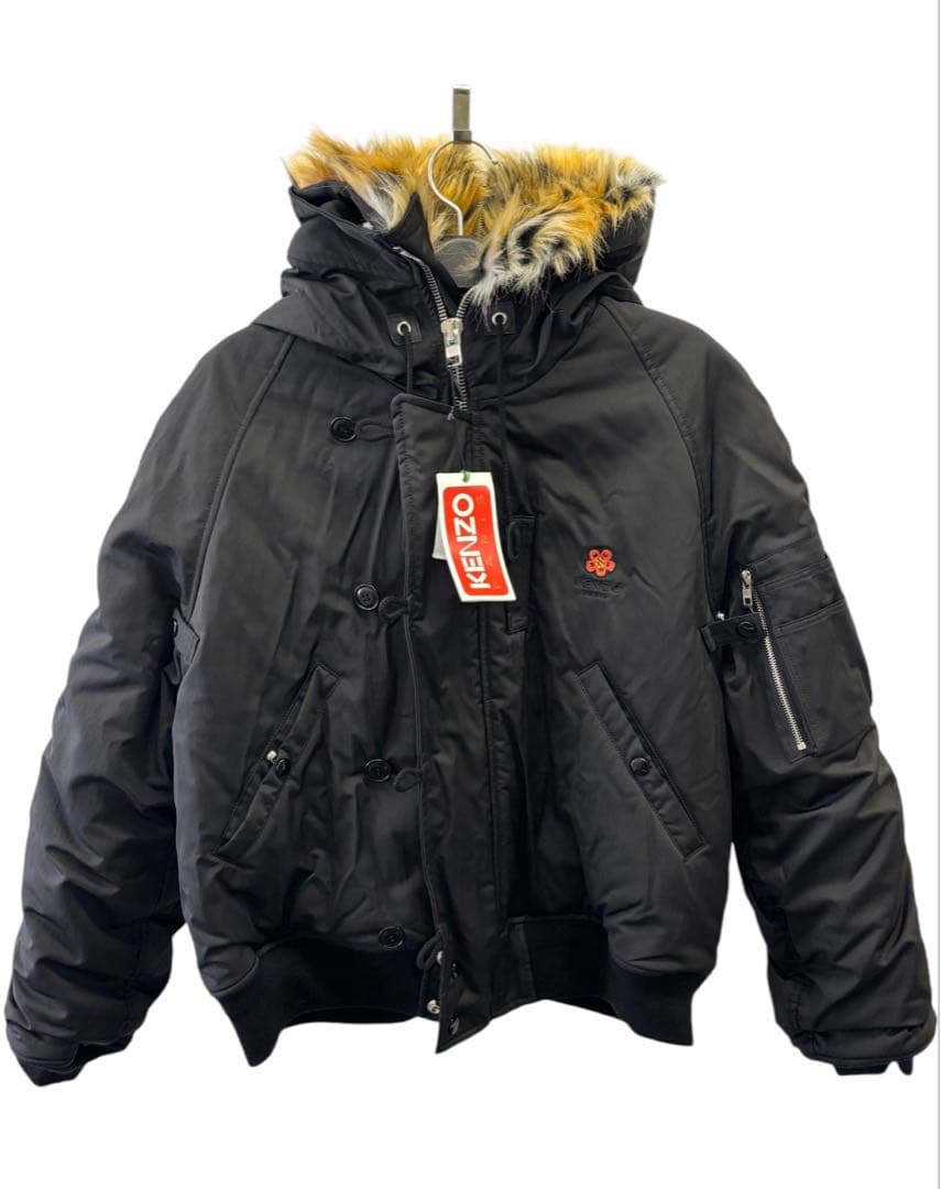 akiKenzo ショート パーカー　フード付きジャケット　M メンズ　ブ