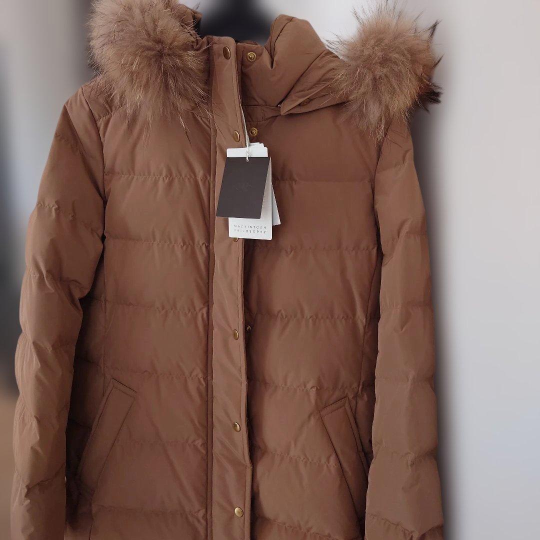 【新品未使用】マッキントッシュフィロソフィー　ダウンコート　ロング　38