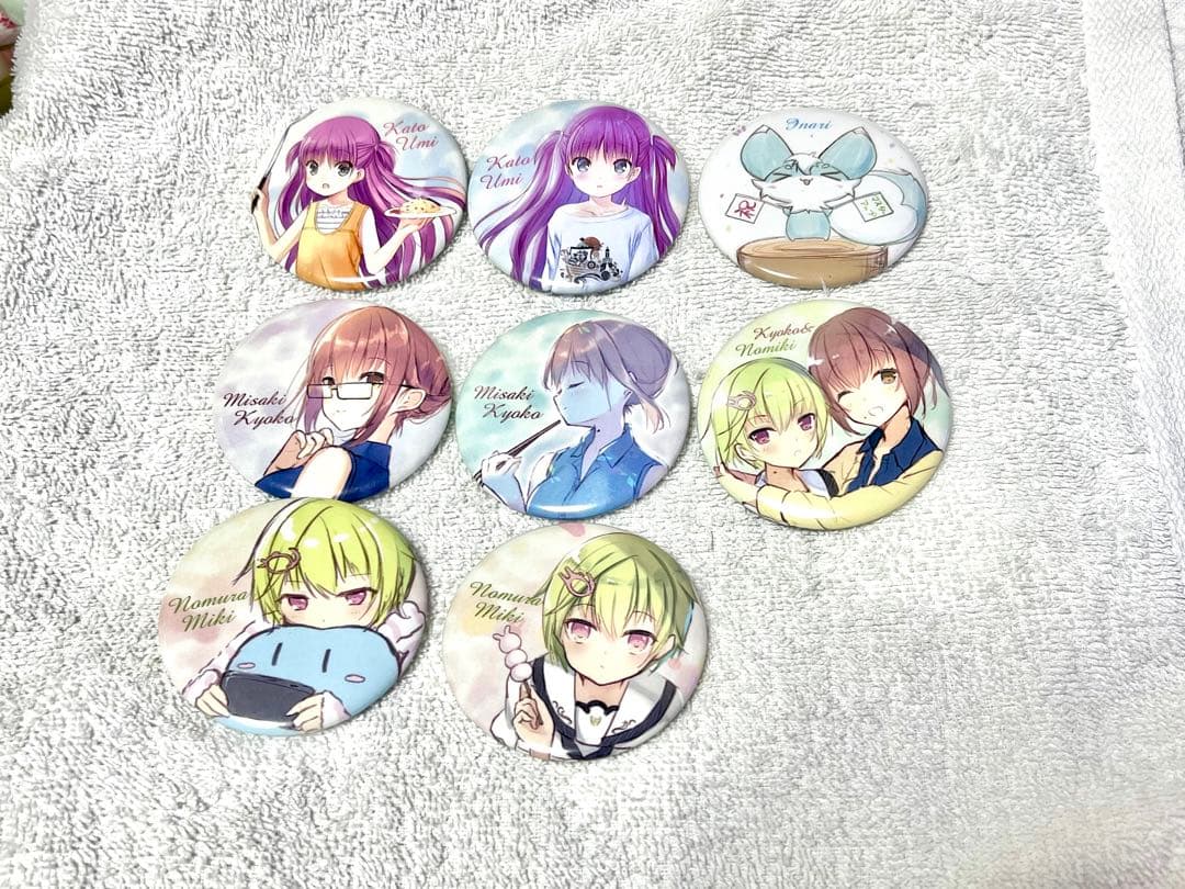 Summer Pockets character1 2019 缶バッジ Key