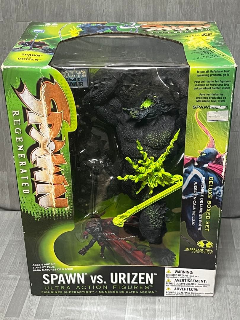 SPAWN VS. URIZEN アクションフィギュア REGENERATED Amazon.com: T M P Intl Spawn Series 28 Box Set Urizen vs. Spawn