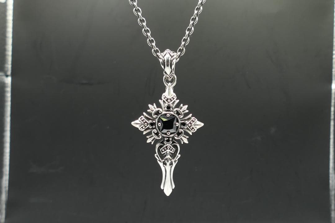 美品　the slayer　スレイヤー　アロンクロス　ネックレス　ブラック