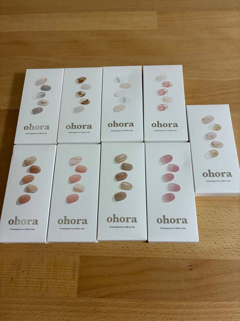 ekohora ネイルシール 9パックセット