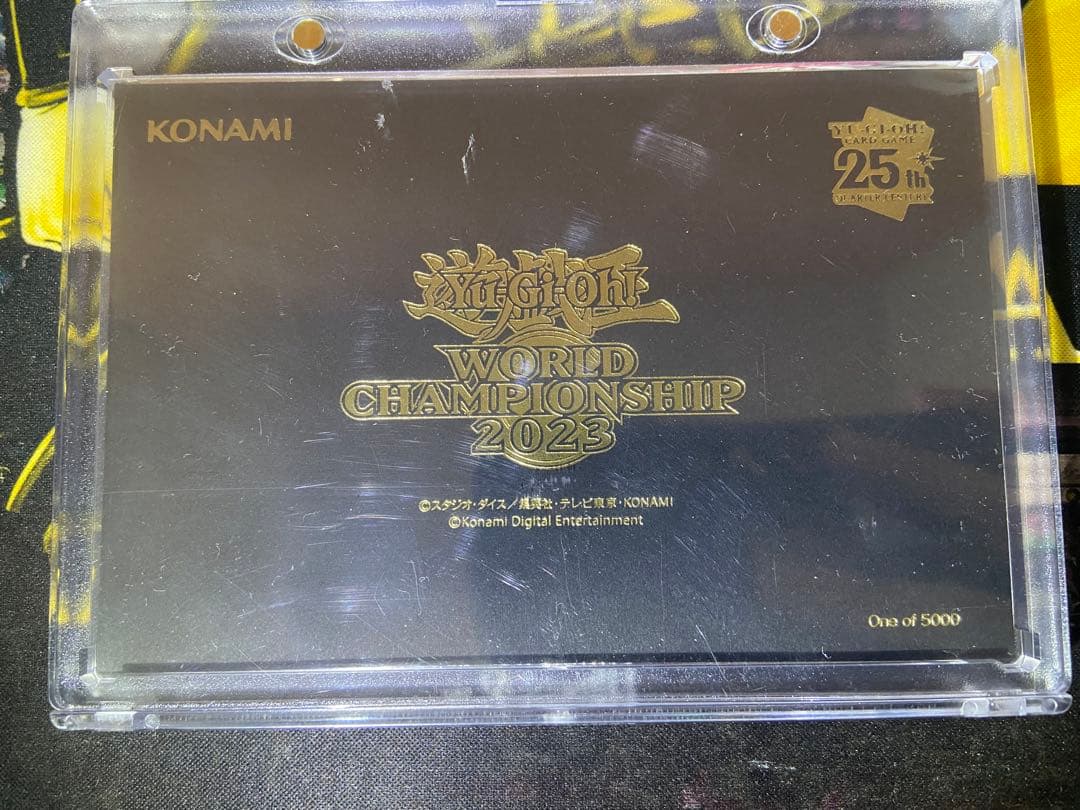 遊戯王　WCS2023 ブラックマジシャンガール　マジックシリンダー