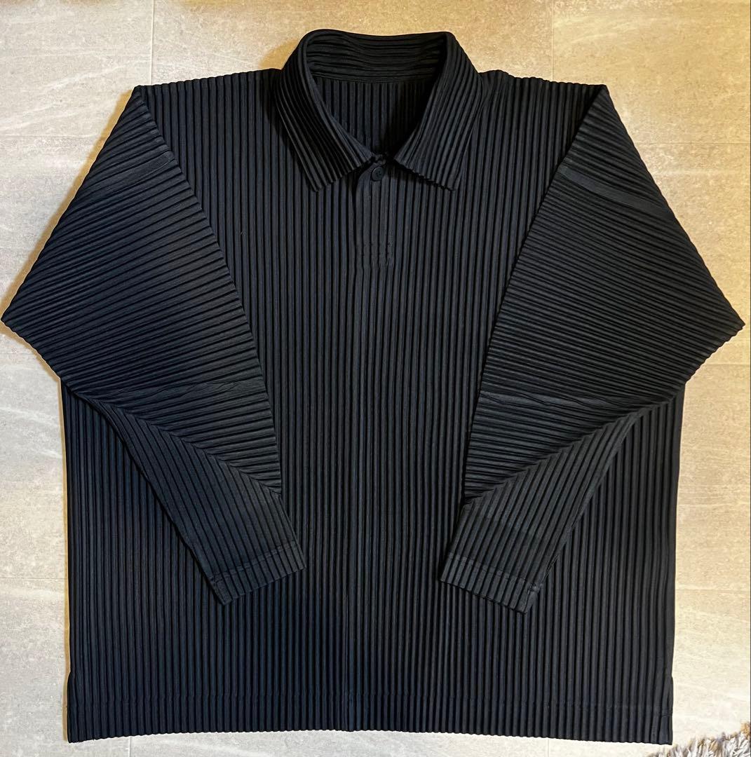 オムプリッセ　イッセイミヤケ　25ss プルオーバー　長袖シャツ