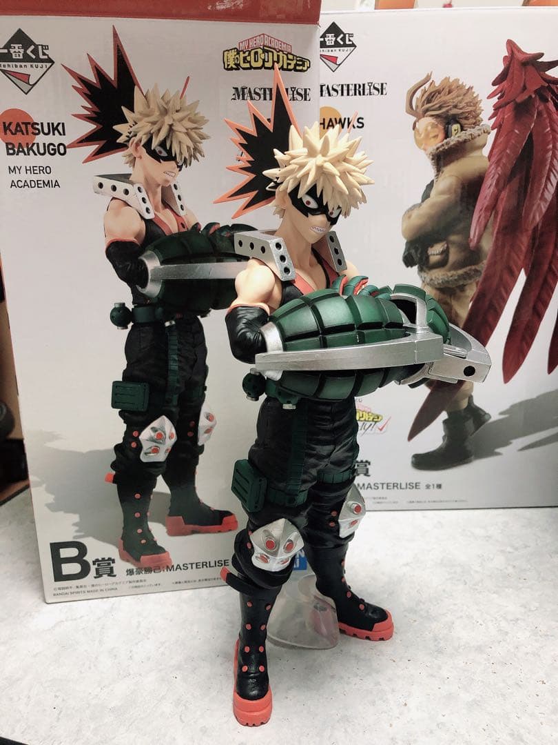 ヒロアカ 一番くじ 爆豪勝己 B賞 フィギュア マスターライズ ジャンプ