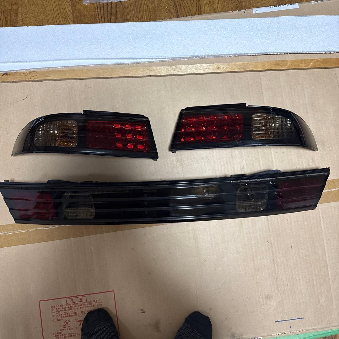 s14シルビア スモーク テールランプ ディーマックス D-MAX S14シルビア LEDテールランプ 3点SET（スモーク