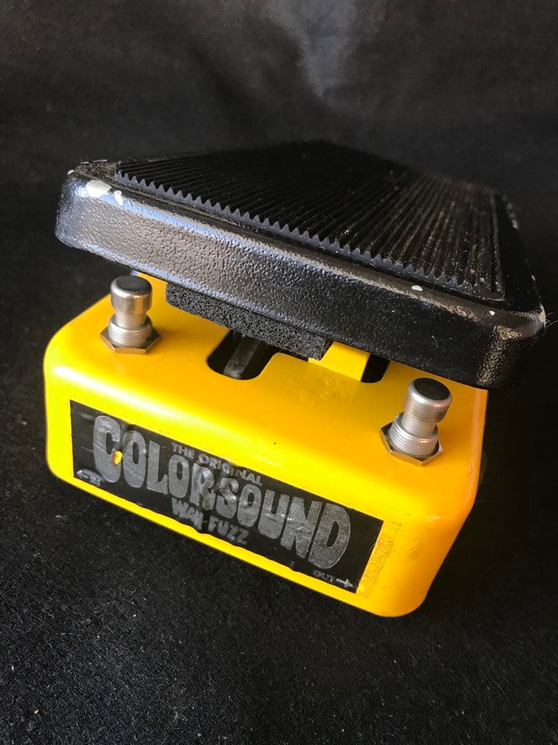 完動品！ COLORSOUND Wah+Fuzz Pedal 完動品 レア！