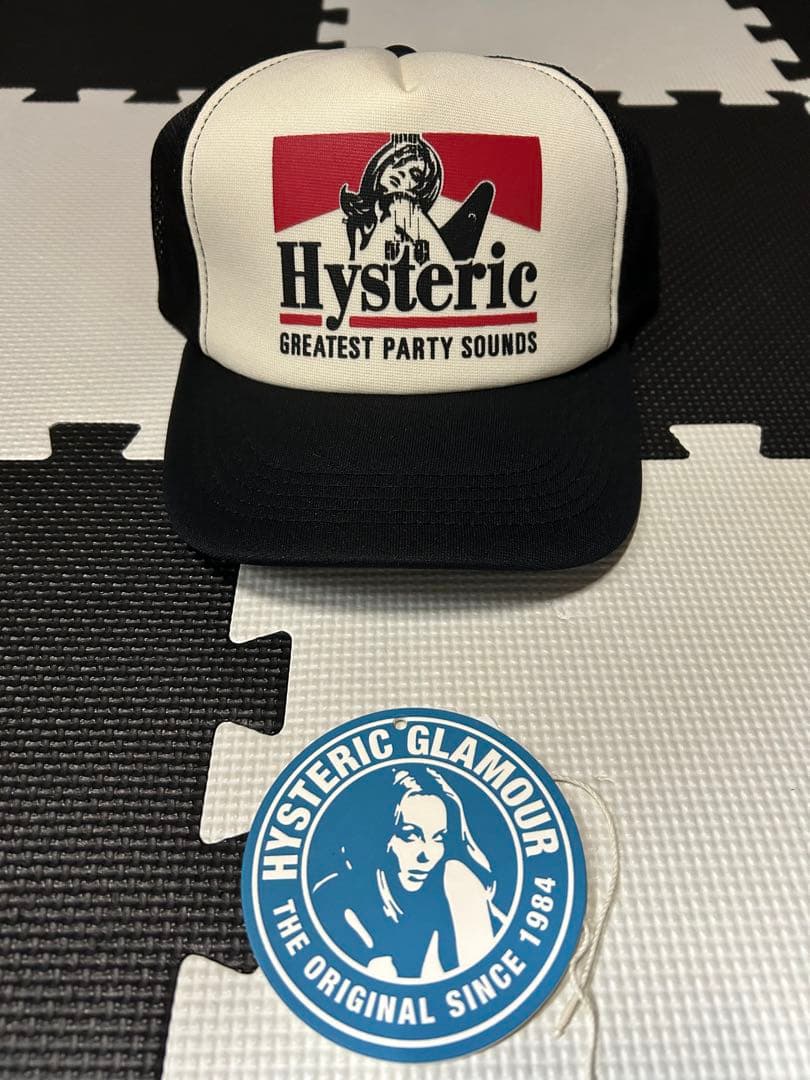 ヒステリックグラマー　キャップ　GUITAR GIRL