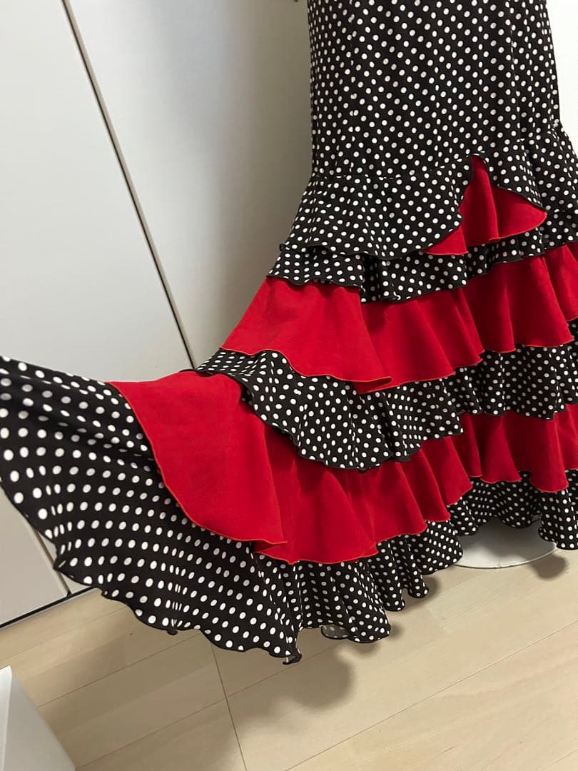 フラメンコ ハイウエストファルダ - メルカリ