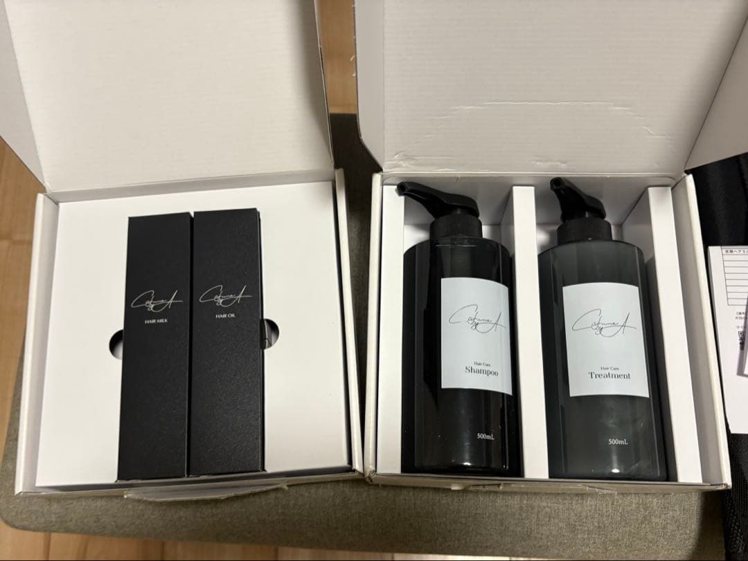 カフネバイエー　鈴木亜美さん　シャンプー　トリートメント　ヘアミルク　オイル