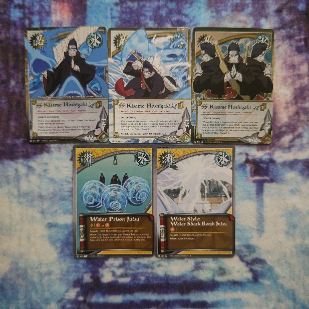 NARUTO ナルトカードゲーム CCG ホシガキキサメ セット