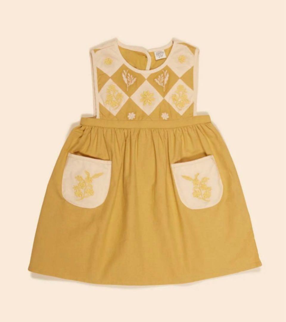 Apolina Bibi Panelled Pinafore Honey5-7y - メルカリ